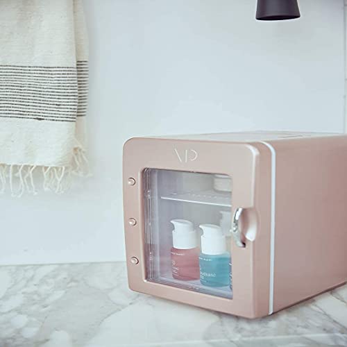 Vanity Fria All Skincare Fridge Custom Closet, Clear Window