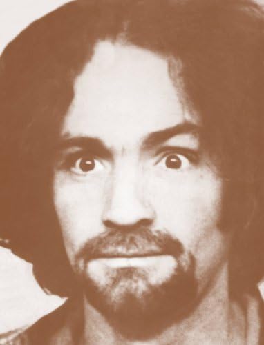 Charles Manson Family Close Up 11" X 14" Sepia Poster