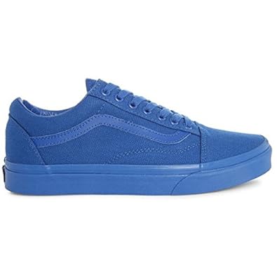 blue monochrome vans
