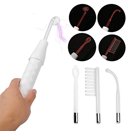 with 4 Accessories, Electric Shock/E-stim for him and her clit/G Point/Penis/Glans/Anal/Nipples/Breast/Pussy, Erotic BDSM Masturbation Sex Toys for Couples