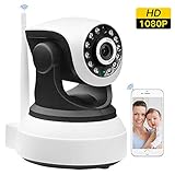 SDETER IP Camera 1080P HD Wireless -Security Camera with PTZ,Two-way Audio, Night Vision, home security camera system Motion Detection Indoor Camera