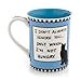 Our Name Is Mud 16-Ounce 'Cool Cat' Mug by Lorrie Veasey, 4.5-Inch
