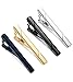 Jstyle 4 Pcs Tie Clips for Men Tie Bar Clip Set for Regular Ties Necktie Wedding Business Clips