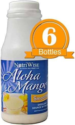 NutriWise - Aloha Mango High Protein Diet Smoothie (6/Bottles)