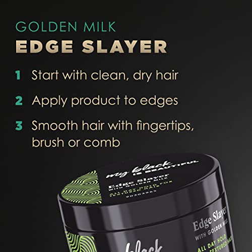 MY BLACK IS BEAUTIFUL Golden Milk Edge Slayer, 2.6 Fl Oz — FlakeFree