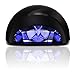 Queentools 12W LED Nail Dryer Nail Light Lamp with 30sec, 60sec, 90sec and 30min Timers, Black