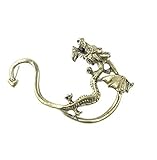 MANDI HOME Classic Dragon Ear Wrap Cuff Earring Stud Earrings Punk Rock Left Ear