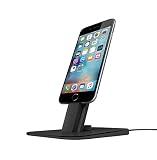 Twelve South HiRise for iPhone/iPad, Black | Adjustable charging stand, requires Apple Lightning cable, HiRise Deluxe