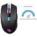 Rosewill Ergonomic Computer Laptop Gaming Mouse, 5 Levels up to 4000 DPI w/ Advanced Optical Sensor, 7 LED Backlit Colors – RGM-400thumb 3