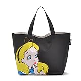 Caixia Waterproof Cartoon Alice in Wonderland Tote Handbag Lovely Small Lunch Bag