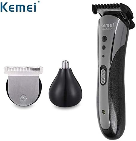Professional Hair Clippers 3 in 1, Man’s Grooming Kit Rechargeable, Lettering Shaver Nose Hair Trimmer Beard Trimmer Shaver Cordless Styling Tools Haircut Kit