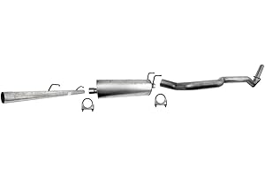 NORTHEASTERN EXHAUST Exhaust Muffler System Fits 2006-2008 Dodge Ram 1500 Long Bed 140.5" WB