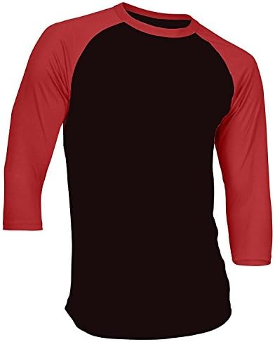 Calace - Men's Casual Slim Fit 3/4 Sleeve Raglan Baseball T Shirt
