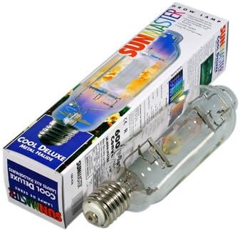 Sunmaster Metal Halide Grow Lamp bulb for Indoor gardening, Hydroponic growing systems. Agricultural lighting Greenhouse