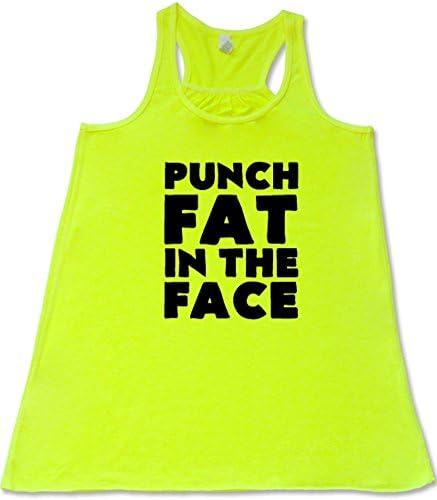 Constantly Varied Women's Punch Fat In The Face T-Shirt XL Pink