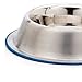 OurPets DuraPet Premium Dishwasher Safe Stainless Steel Dog Bowl for Food or Water [Multiple Sizes for Small to Large Dogs] in Traditional or Wide Base Design - 3.5 CUPS