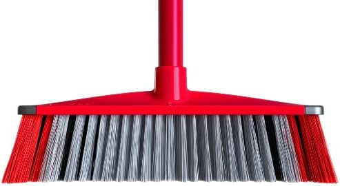 Vileda 3 Action Broom, Red, 330 mm