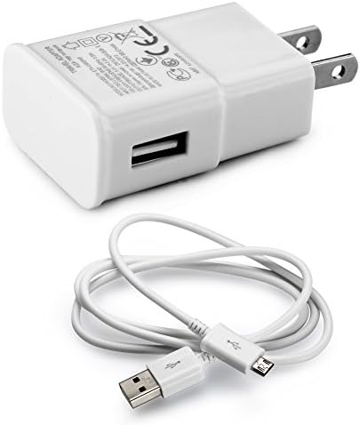 USB Charger and Power Adapter for Fire Tablets and Kindle eReaders, Fire TV Stick, Fire 7 Tablet, Kindle Paperwhite E-Reader,Kindle Voyage E-Reader,HD 8 10 Tablet,Echo Dot(White)