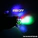 Etekcity LED Finger Lights 100 Pack Finger Ring Glow Sticks for Kids Adults Bright Party Favors Party Supplies for Holiday Light up Toys Assorted Color