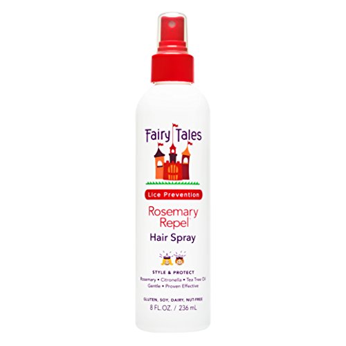 Fairy Tales Rosemary Repel Daily Kid Hair Spray for Lice Prevention, 8 Fl. Oz (Pack of 1)