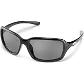 Suncloud Fortune Polarized Sunglasses, Black/Polarized Gray, One Size