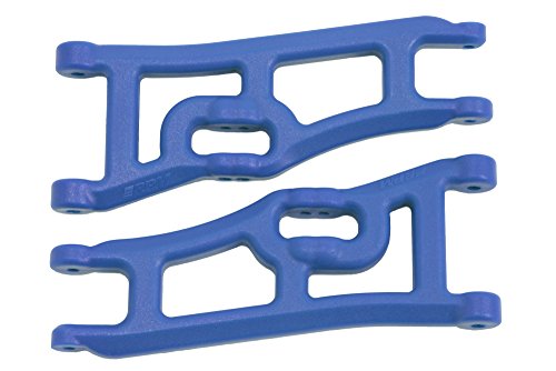 RPM Automobile 70665 Wide Front a-Arms Traxxas E-Rustler and Stampede 2WD-Blue