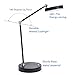 SUNLLIPE Swing Arm Desk Lamp 7W Metal Architect Touch Control Stepless Dimming Led Dimmable Table Task Lamp Reading Light for Bedroom and Office