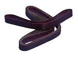 Sungold Abrasives 038131 Assorted Grit Cloth Sanding Belt Premium Industrial Aluminum Oxide (10 Belts), 1" X 30"