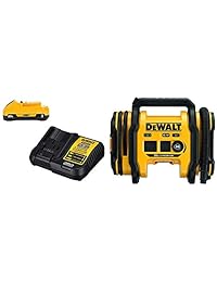 DEWALT DCB230C - Batería de 20 V con inflador máximo (descarga)