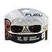 3M Fuel Sport High Performance Safety Eyewear, Silver and Black Frame, Gray Mirror Lens