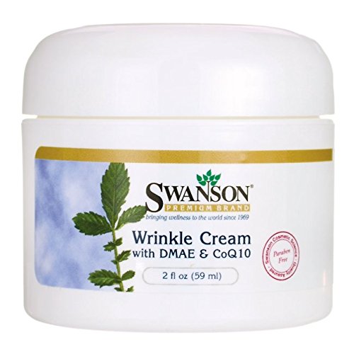 Swanson Wrinkle Cream With Dmae & Coq10 2 fl Ounce (59 ml) Cream