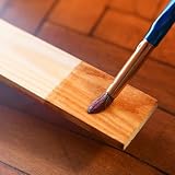 Rustins Quick Dry Poly Varnish Satin Oak 500ml - Water Based Interior Finish view 3