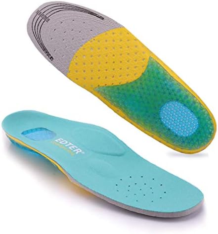 Edterインソール 人間工学に基づいた衝撃吸収 ゴルフシューズ 中敷き 立ち仕事 足底筋膜炎 通気 抗菌防臭 靴 サイズ調整でき クッション 中敷き 疲労軽減 足首の痛み 男女兼用