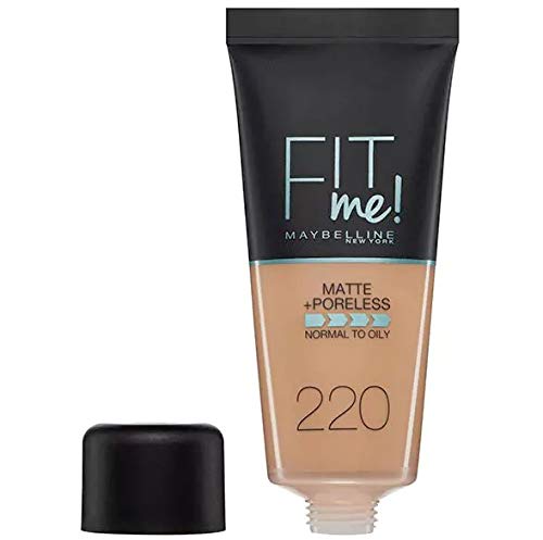 Maybelline Fit Me Matte & Poreless Foundation 220 Natural Beige 30ml