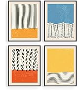 Modern Abstract Wall Art Prints - by Haus and Hues | Modern Prints Wall Art | Mid Century Modern ...