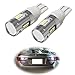iJDMTOY High Power 2835-SMD 906 912 920 921 W16W LED Bulbs Compatible With Car Backup Reverse Lights Replacement, Xenon White