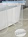 AmazerBath 2 Pack Thin Shower Curtain Liners, 72