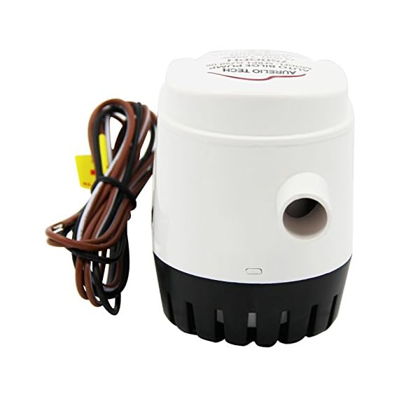 AURELIO-TECH-12V-Automatic-Submersible-Boat-Bilge-Water-Pump-750GPH-Auto-With-Float-Switch AURELIO-TECH-12V-Automatic-Submersible-Boat-Bilge-Water-Pump-750GPH-Auto-With-Float-Switch