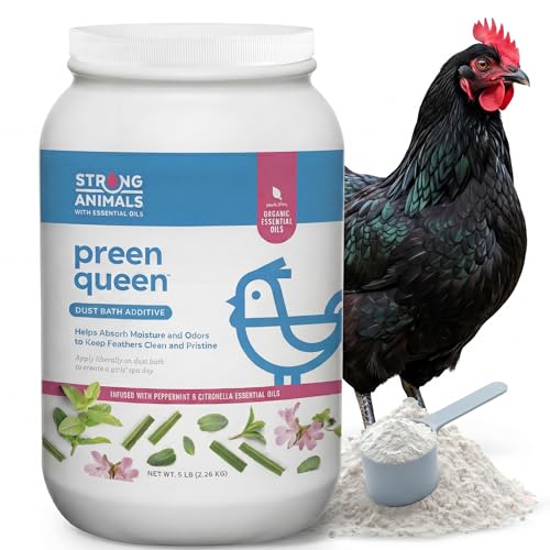 Strong Animals Preen Queen Dust Bath