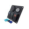 IZTOSS-led-3-gang-DC12V24V-switch-panel-with-led-power-socket-42A-dual-USB-voltmeter-and-wiring-kits