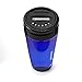 Digital Coin Holder for Cars – Coin Counter for Car Cup Holders Automatically Totals The Value of U.S. Coins - Blue Tumbler