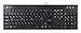 I-Rocks Washable Keyboard, Black (IRK32W-BK)