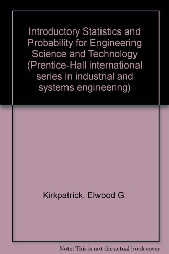 Introductory Statistics and Probability for Engineering Science and Technology
