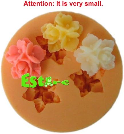 Silicone Sugar Sweet Mould DIY 3D Small Flower Mold H0031