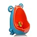 Foryee Cute Frog Potty Training Urinal for Boys with Funny Aiming Target - Blue