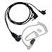 5Packs 2-Pin Earpiece and Mic Covert Acoustic Tube Compatible with Motorola CLS 1110 CLS1410 CLS1413 DTR410 PR400 RDU4100 RDU4160D RMU2040 RMU2080D RMU2080 Headset Mic