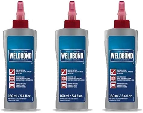 Weldbond 8-50160 Multi-Purpose Adhesive Glue, 1-Pack (3.(Pack))