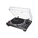 Audio-Technica AT-LP120XUSB Direct-Drive Turntable (Analog & USB), Black, Hi-Fidelity, Plays 33 -1/3, 45, and 78 RPM Records, Convert Vinyl to Digital (Renewed)thumb 1