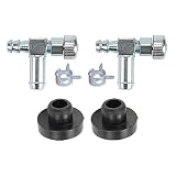 Hipa (Pack of 2 951-0171 751-0171 Fuel Shut Off Valve 735-0149 935-0149 Fuel Tank Bushing for MTD Troy Bilt Cub Cadet Lawn Mower Portable Generator Snow Blower Tiller