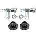 Hipa (Pack of 2 951-0171 751-0171 Fuel Shut Off Valve 735-0149 935-0149 Fuel Tank Bushing for MTD Troy Bilt Cub Cadet Lawn Mower Portable Generator Snow Blower Tiller primary